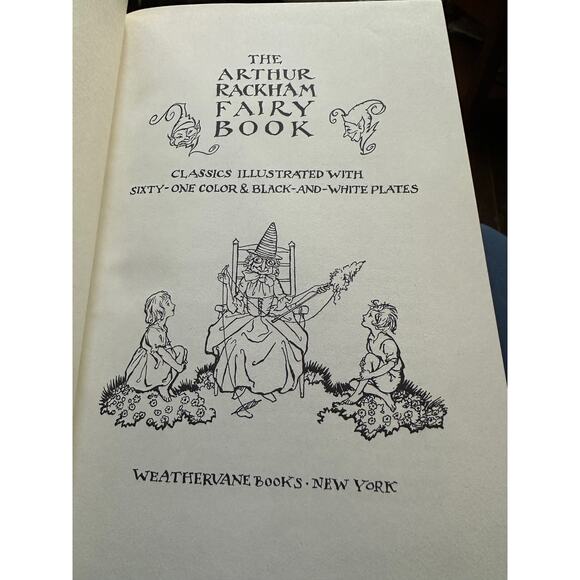 The Arthur Rackham Fairy Book Hardcover - Picture 2 of 6